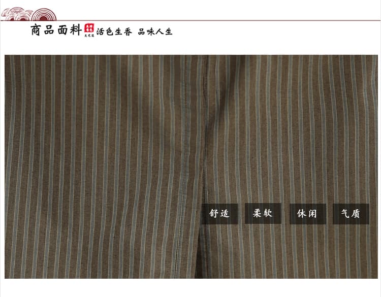 빅 사이즈 지방 mm 순면 셔츠 드레스 여름 새로운 배색 스트라이프 주머니 반팔 루즈핏 슬림해 보이는 품격 드레스 상세 이미지 6