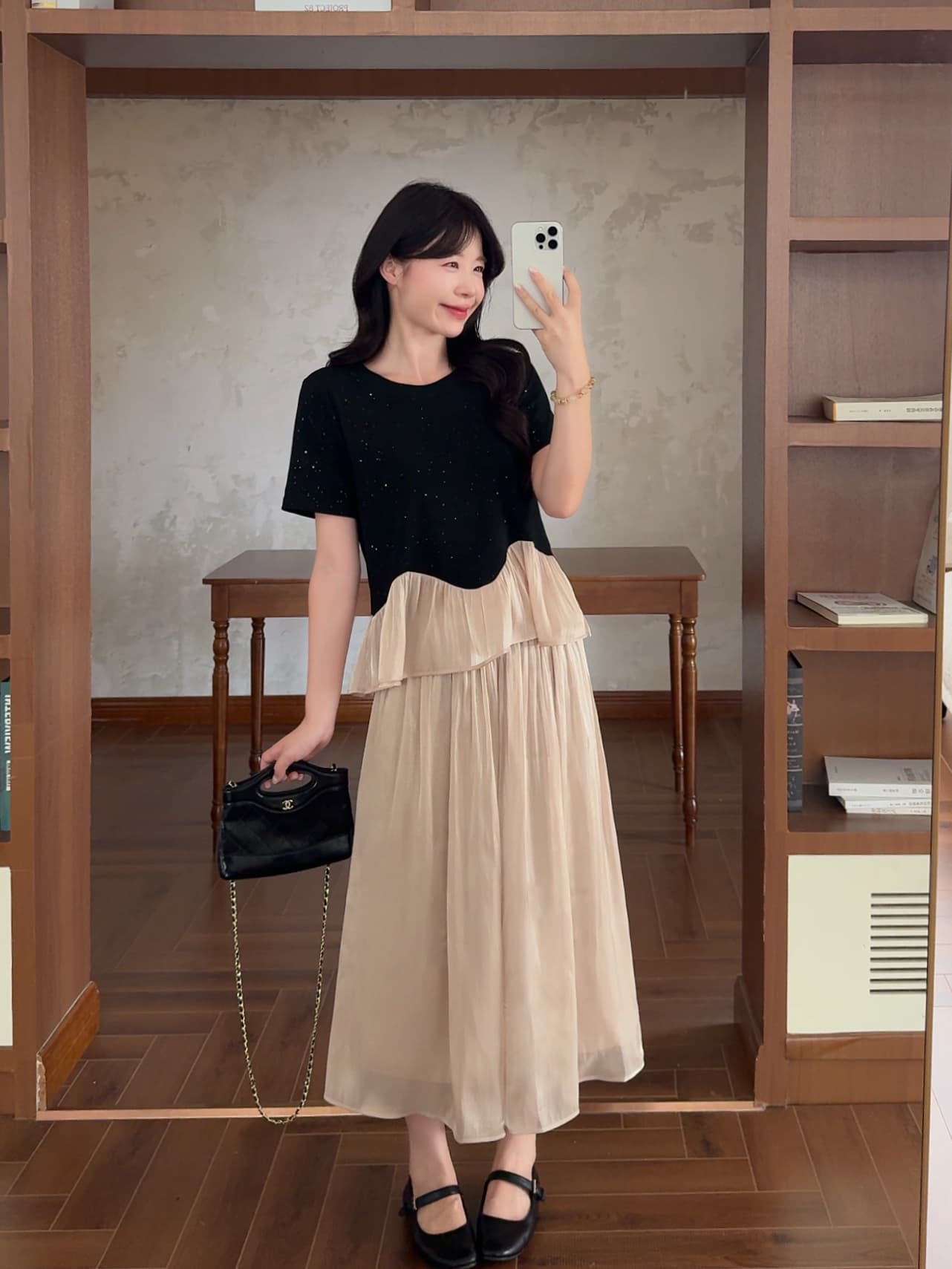 실사 여름 새로운 지방 mm 프랑스식 좋은 플래시 패치워크 맨위 와이드 레그 팬츠 두 세트 로드 중 상세 이미지 11
