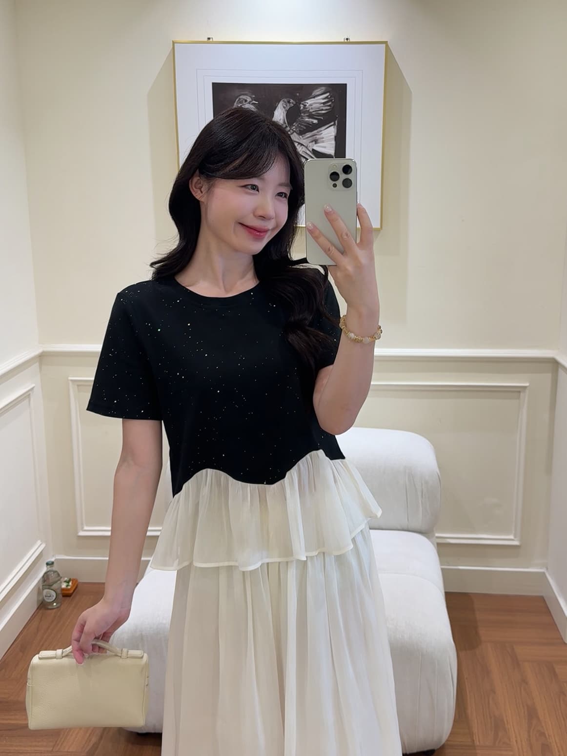 실사 여름 새로운 지방 mm 프랑스식 좋은 플래시 패치워크 맨위 와이드 레그 팬츠 두 세트 로드 중 상세 이미지 12