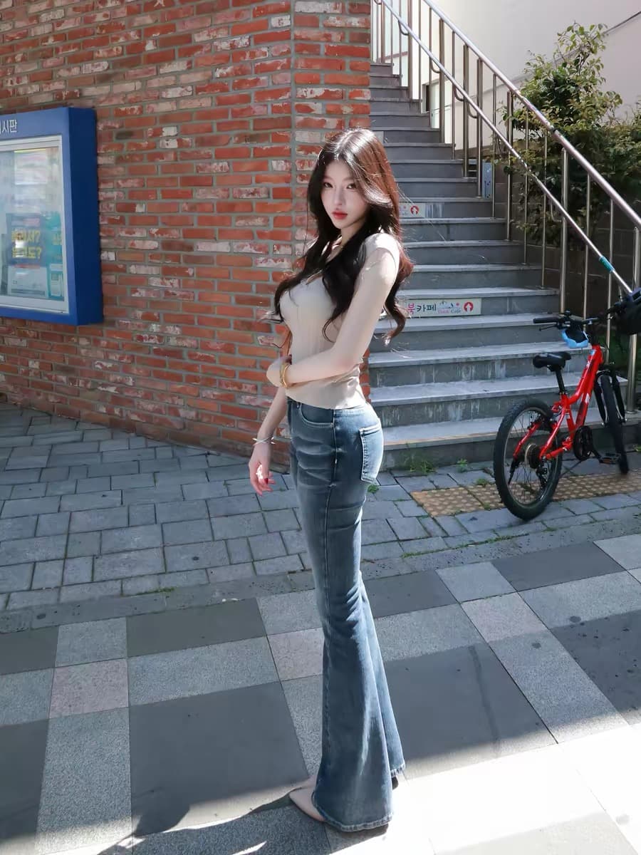 fart shop 오트밀 숙련 된 숙련 된 라이 경기 서울 아마 V넥 작은 날다 소매 털 짠 셔츠 여성 여름 숙박 화이트 t 이미지 4
