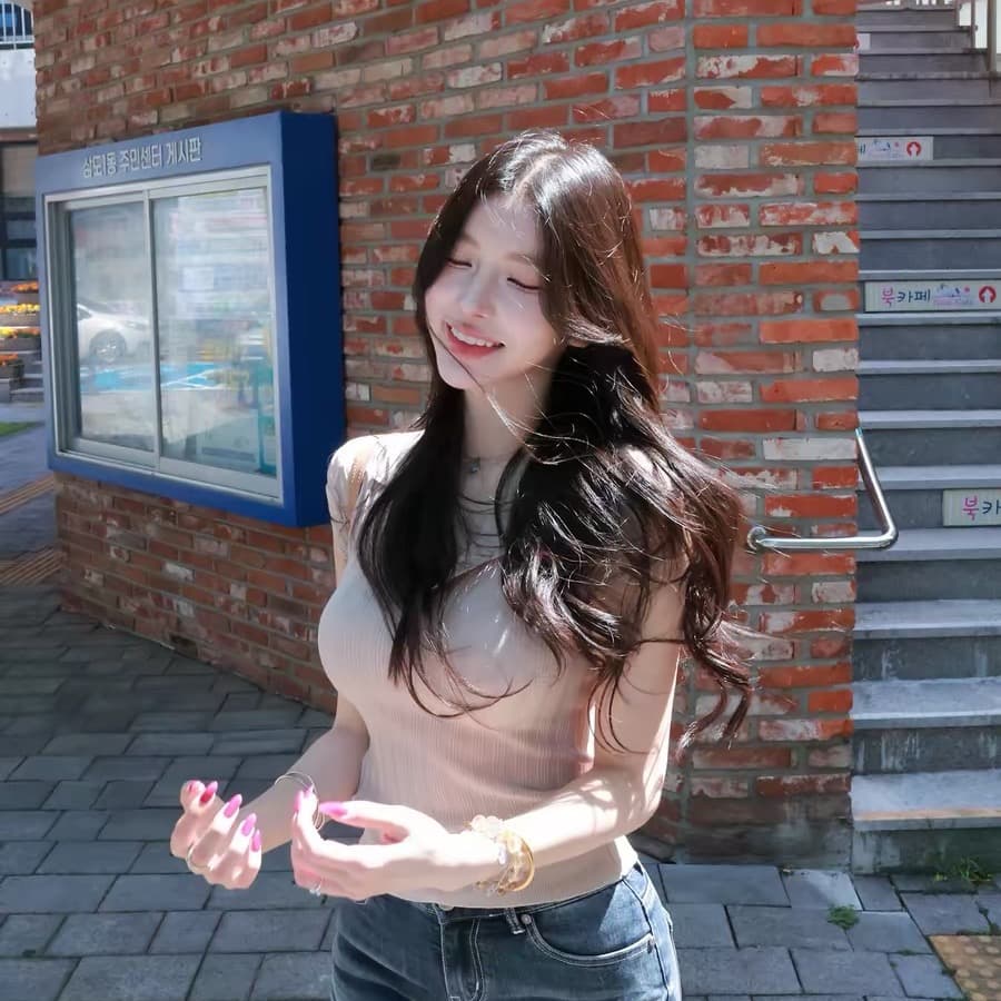 fart shop 오트밀 숙련 된 숙련 된 라이 경기 서울 아마 V넥 작은 날다 소매 털 짠 셔츠 여성 여름 숙박 화이트 t 상세 이미지 5