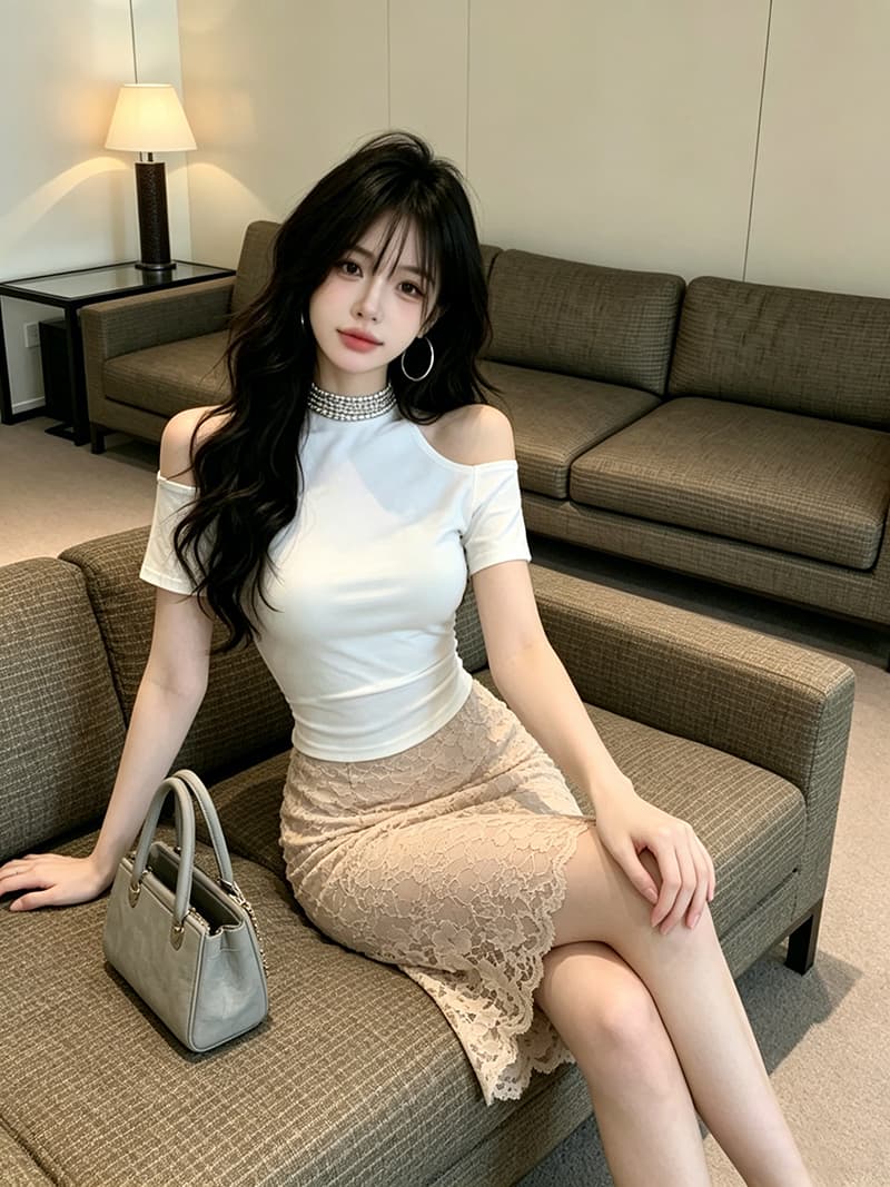 있음 보호 여름 켜기 새로운 순수한 욕망 섹시함 로얄 자매 맨위 여성 양성 및 음성 둘 착용 오프숄더 흔들다 훈련 행침 목 반팔 티셔츠 여성 이미지 4