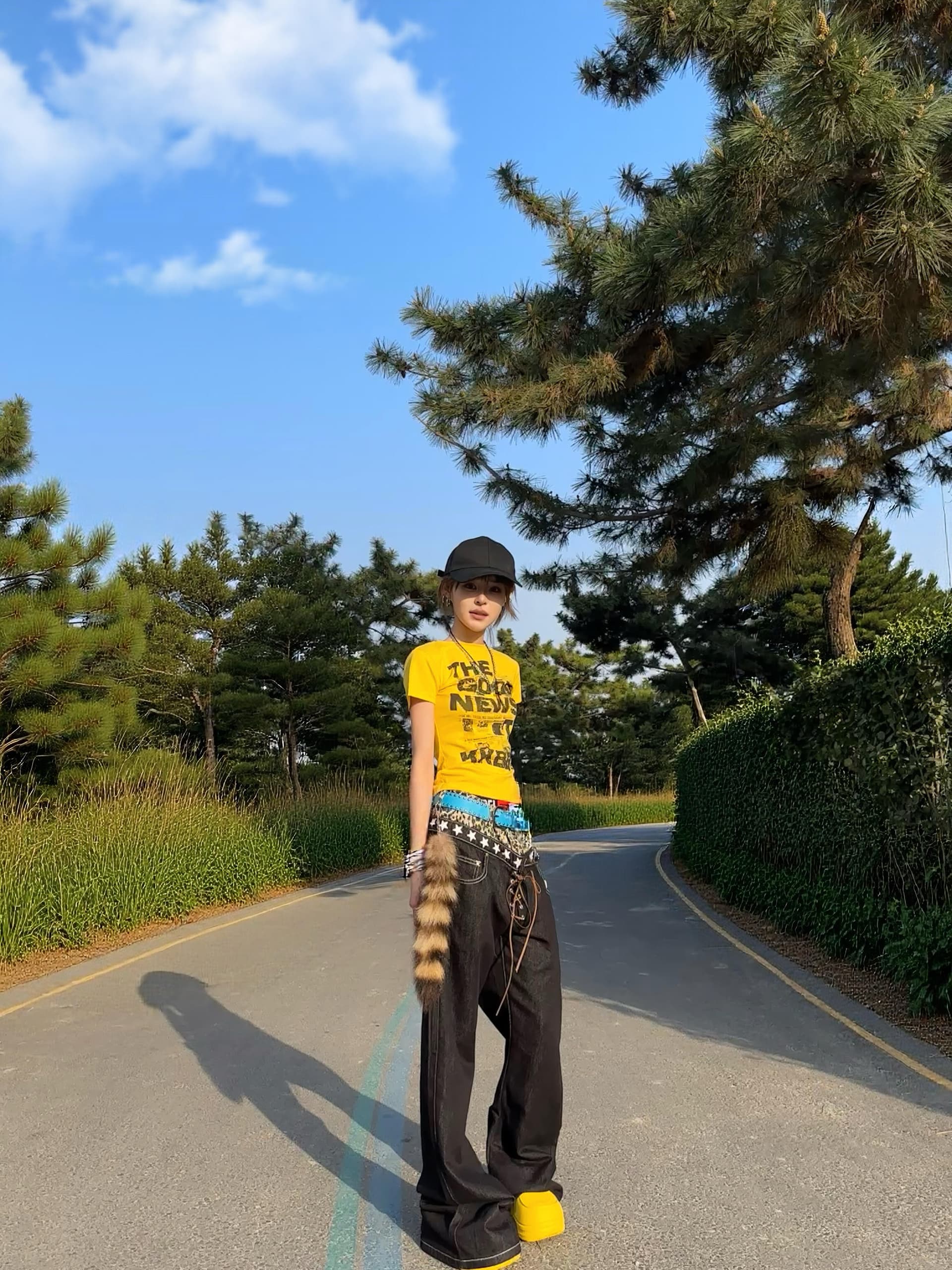 아메리칸 거리 바람 마 오래된 알파벳 프린트 라운드 넥 순면 반팔 루즈핏 슬림해 보이는 디스플레이 화이트 다용도 캐주얼 맨위 t 상세 이미지 2