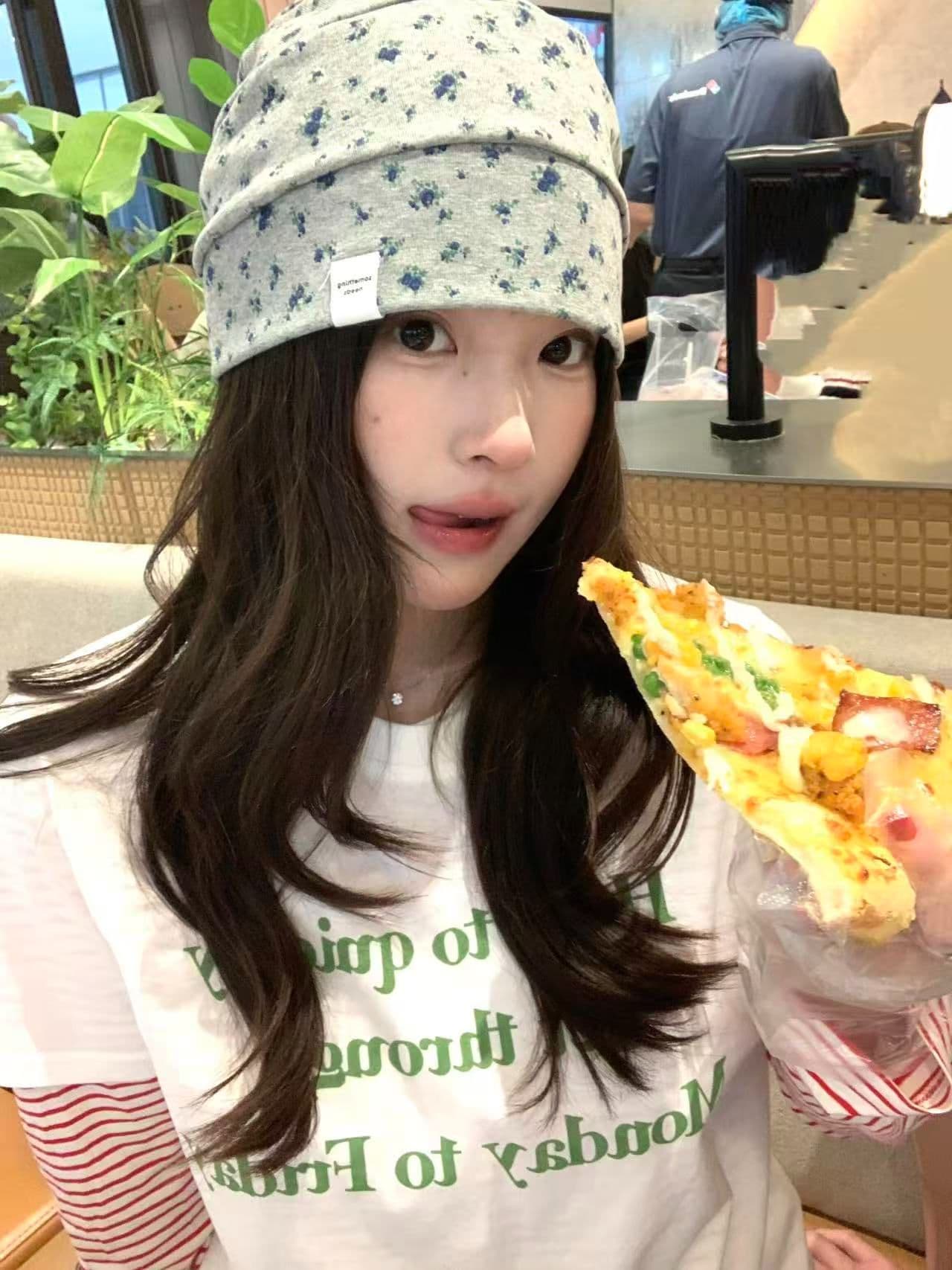 한 부서 바람 배색 알파벳 라운드 넥 반팔 티셔츠 여성 다용도 미니멀리즘 캐주얼 슬림해 보이는 긍정적 인 어깨 의류 여름 상세 이미지 4