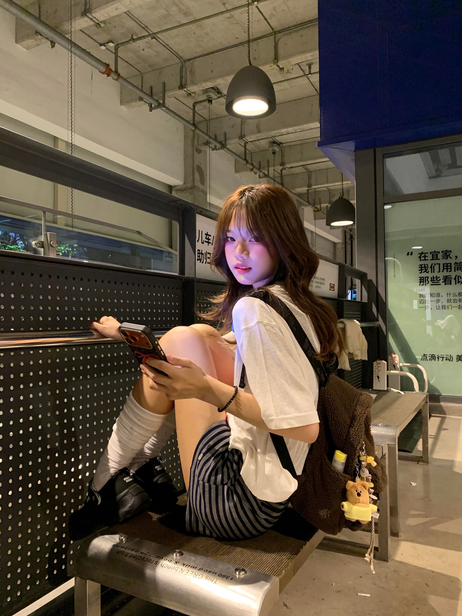 아메리칸 작은 대중 붉은 복숭아 포커 프린트 얇은 스타일 마이크로 ~을 통해 반팔 티셔츠 여성 여름 루즈핏 눈꽃 면 자외선 차단 맨위 상세 이미지 4