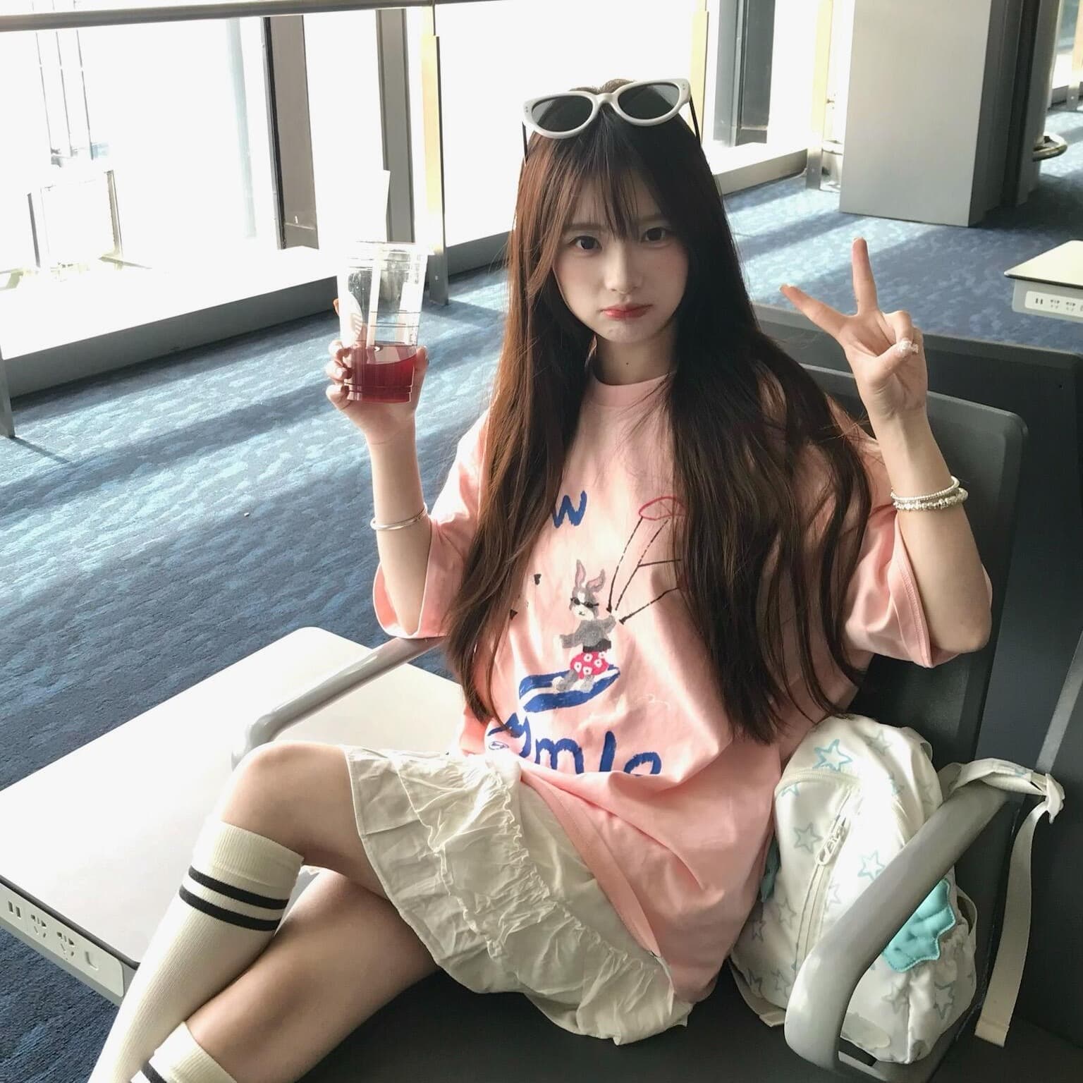 2026 여름 새로운 순면 반팔 티셔츠 재미있는 패턴 프린트 여성 루즈핏 맨위 이미지 5