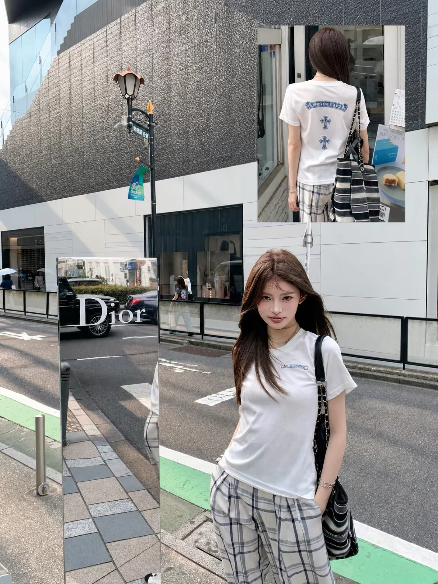 반팔 티셔츠 여성 여름 슬림해 보이는 디자인 센스 고유 한 아름다운 아름다운 작은 맨위 상세 이미지 3