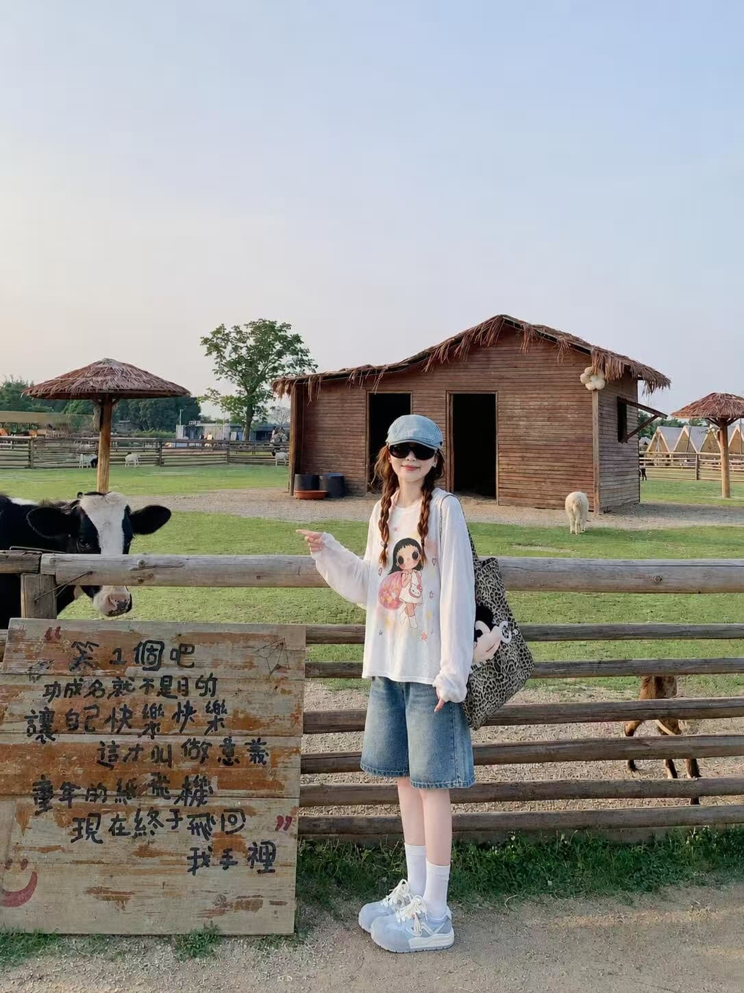 백팩 작은 옥 달콤한 스타일 귀여운 3 차원 작은 꽃 블라우스 티셔츠 새로운 다용도 루즈핏 마이크로 ~을 통해 긴팔 이미지 3