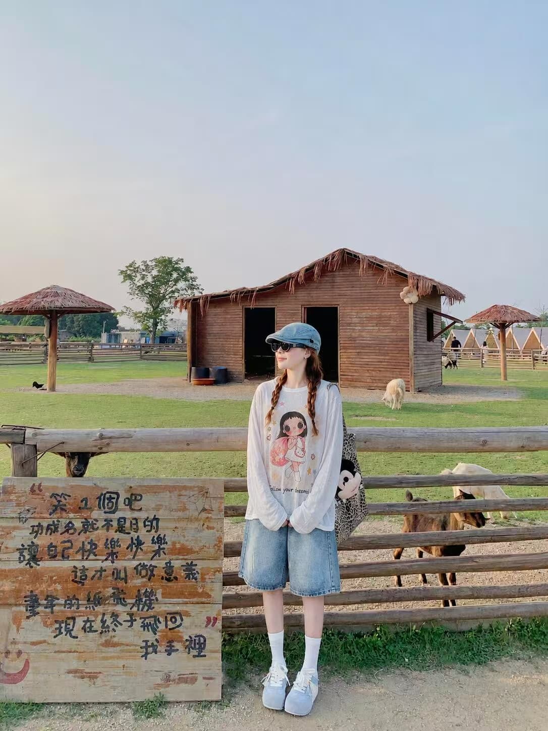 백팩 작은 옥 달콤한 스타일 귀여운 3 차원 작은 꽃 블라우스 티셔츠 새로운 다용도 루즈핏 마이크로 ~을 통해 긴팔 상세 이미지 3