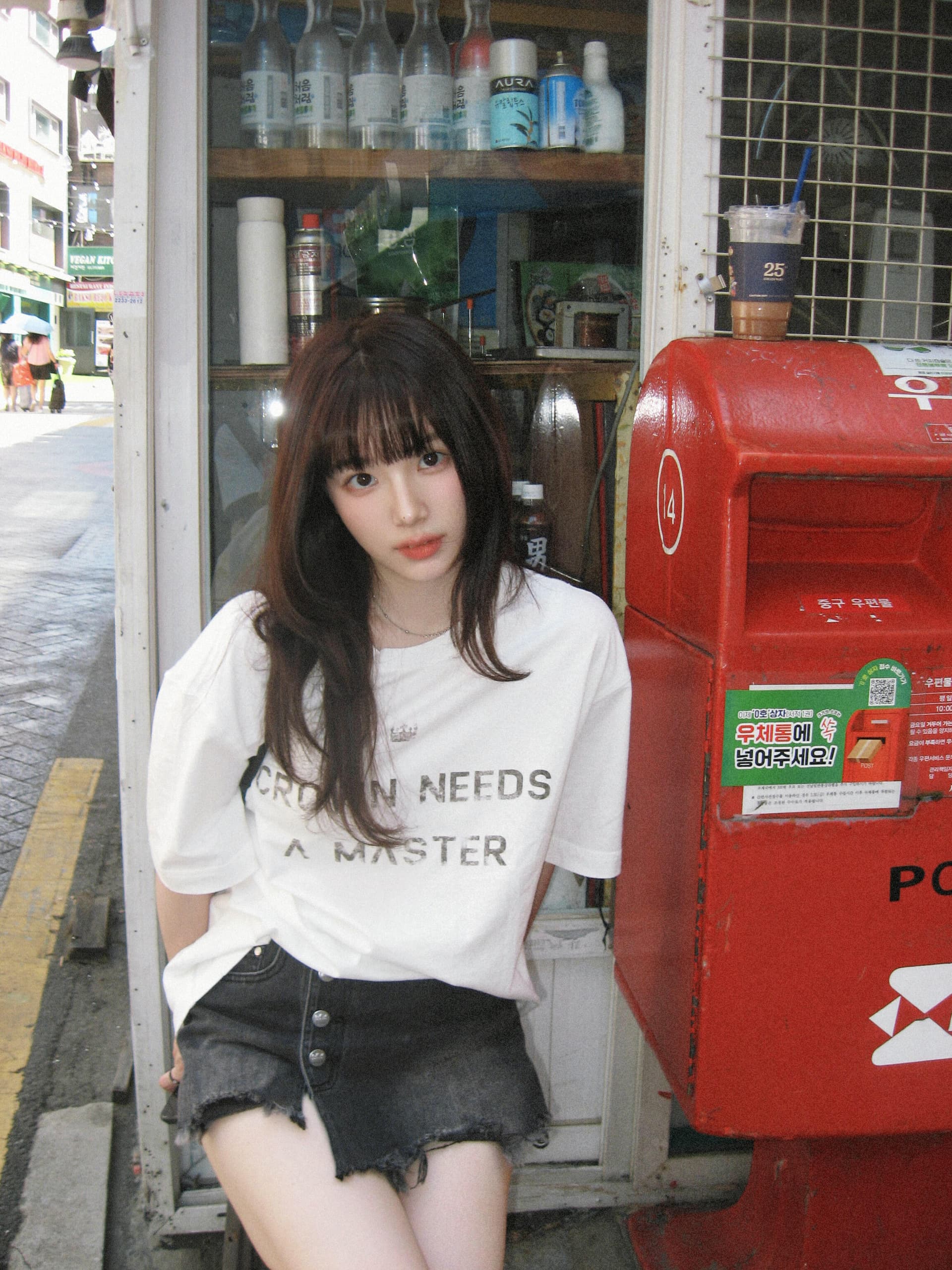 아메리칸 레트로 알파벳 반팔 티셔츠 여성 여름 새로운 캐주얼 다용도 루즈핏 패션 슬림해 보이는 맨위 트렌디 이미지 2