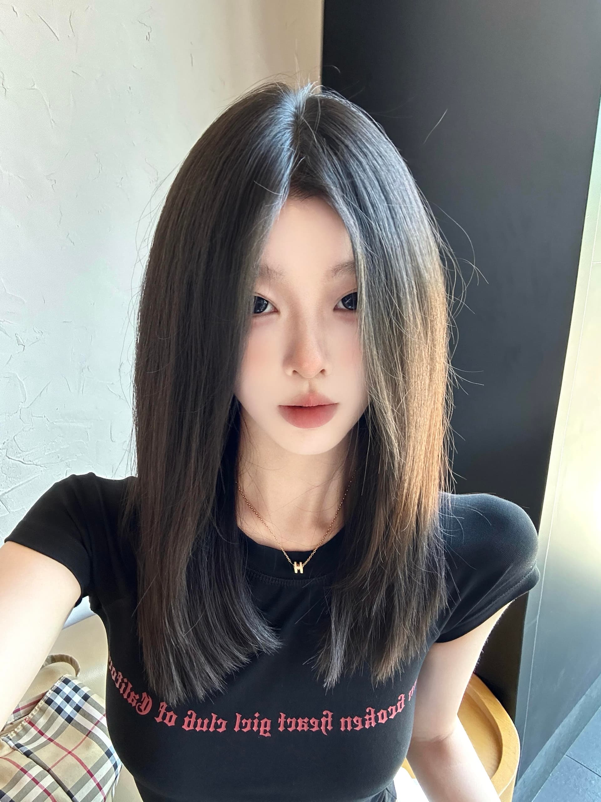 아메리칸 레트로 형제 특별 글꼴 프린트 반팔 티셔츠 여성 여름 새로운 몸매 가꾸기 맨위 이미지 2