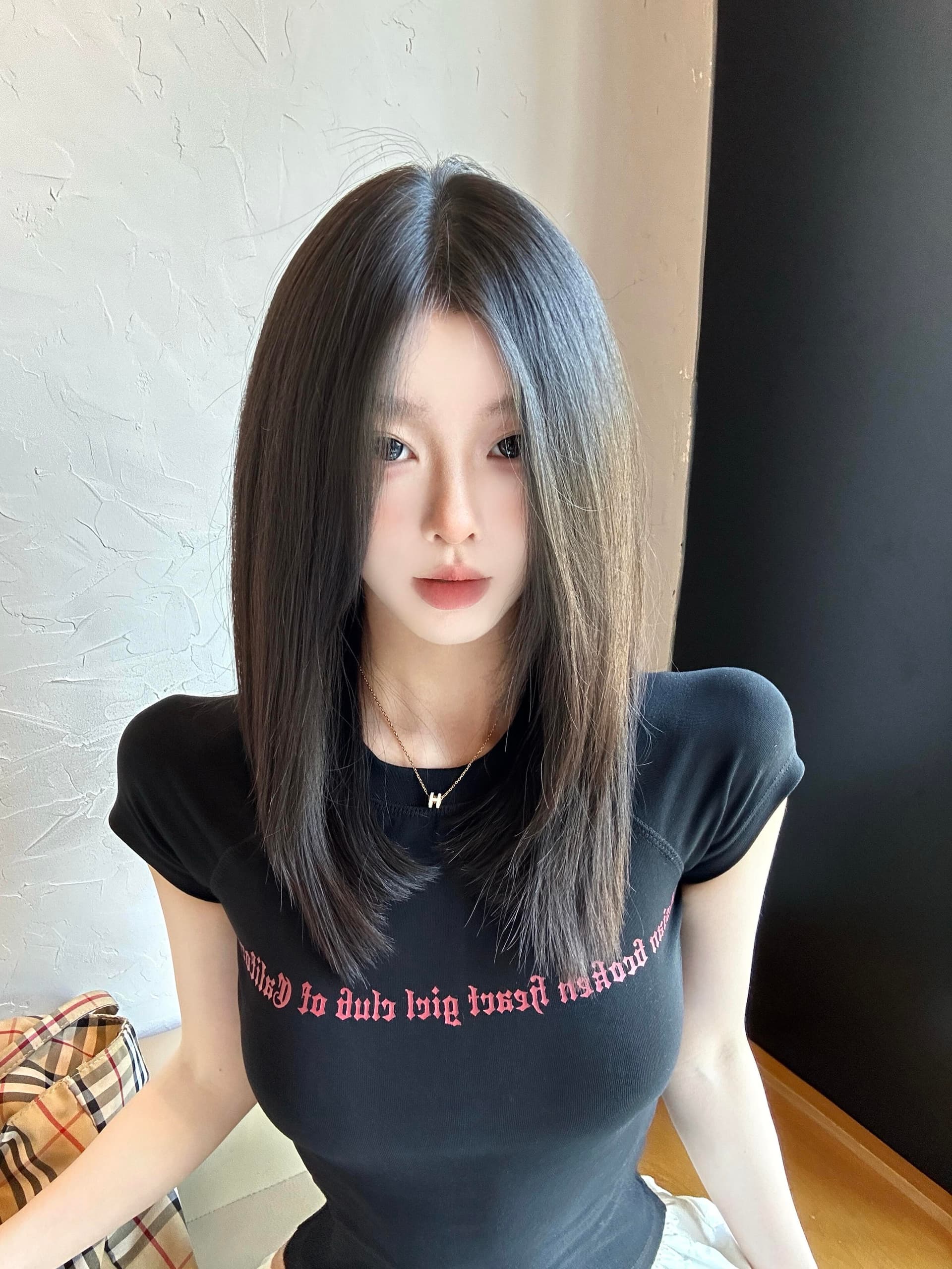 아메리칸 레트로 형제 특별 글꼴 프린트 반팔 티셔츠 여성 여름 새로운 몸매 가꾸기 맨위 상세 이미지 3