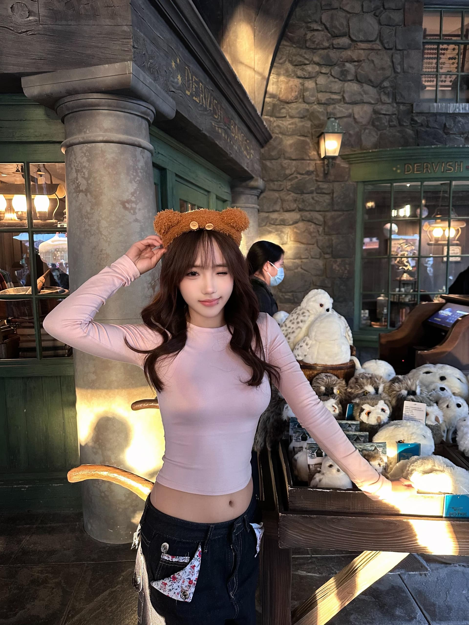 핫걸 꼬집기 허리 화이트 긍정적 인 어깨 긴팔 티셔츠 여성 가을 인사이드 가져 가라. 기본 셔츠 몸매 가꾸기 슬림해 보이는 타이트 라운드 넥 맨위 상세 이미지 5