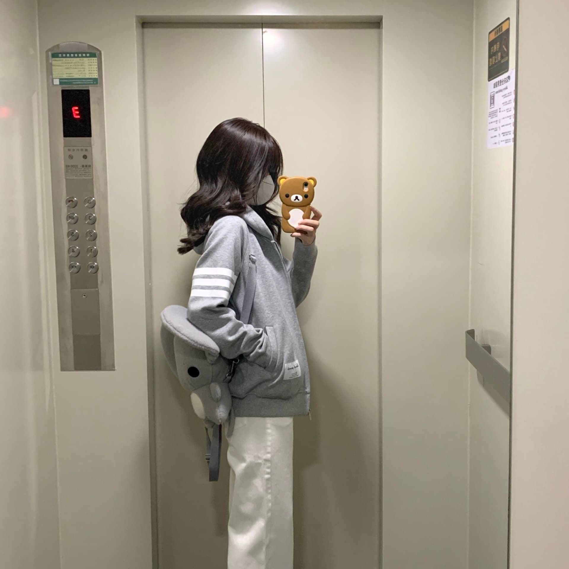 아메리칸 조수 브랜드 스트라이프 후드 회색 후드티 여성 봄 가을 새로운 느긋한 바람 루즈핏 레트로 커플 카디건 코트 이미지 5