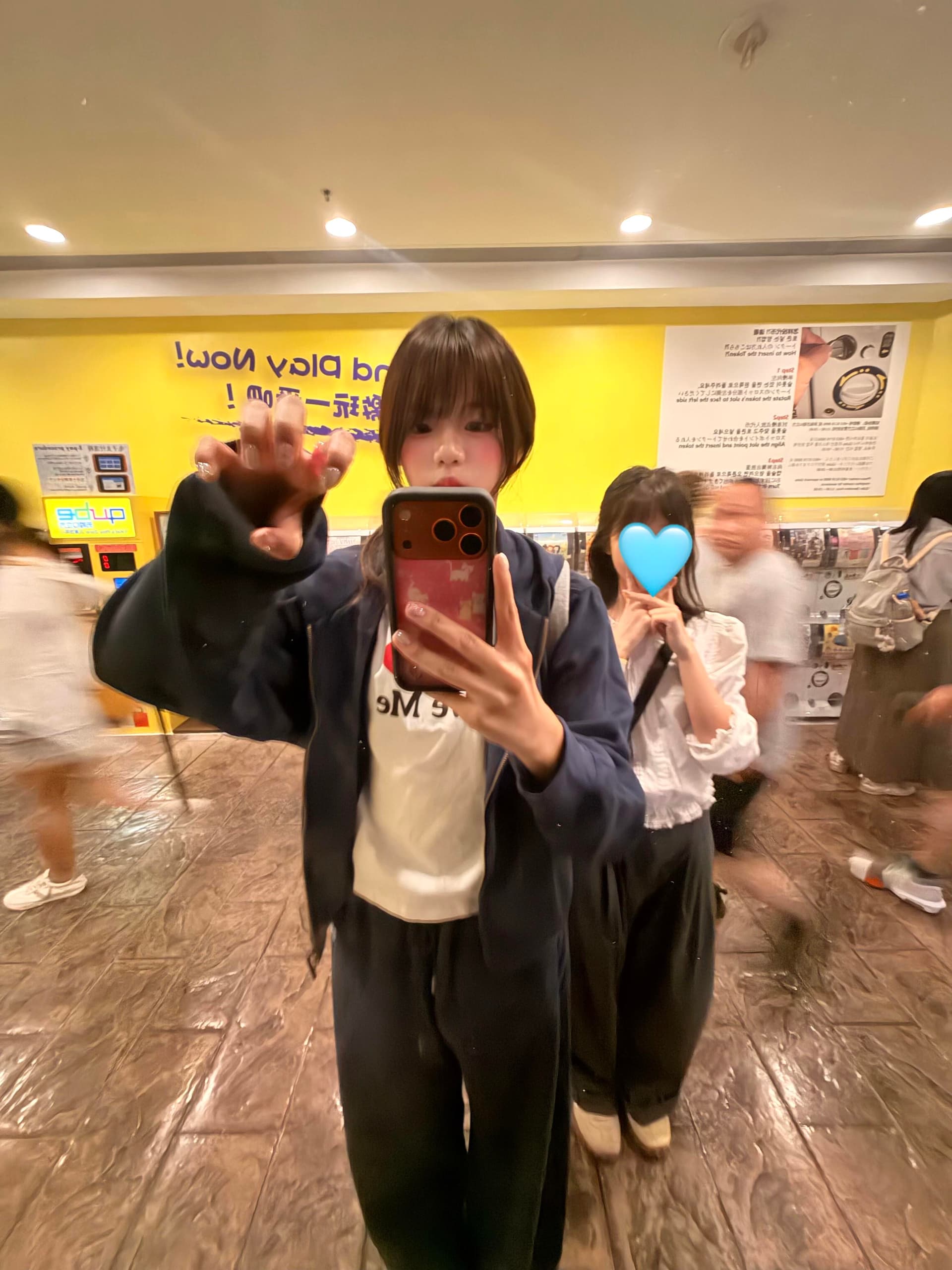 한국 스타일 슈퍼 잘 생긴 하트 강아지 알파벳 화이트 반팔 티셔츠 여성 여름 몸매 가꾸기 느슨함 센스 다용도 맨위 트렌디 상세 이미지 5