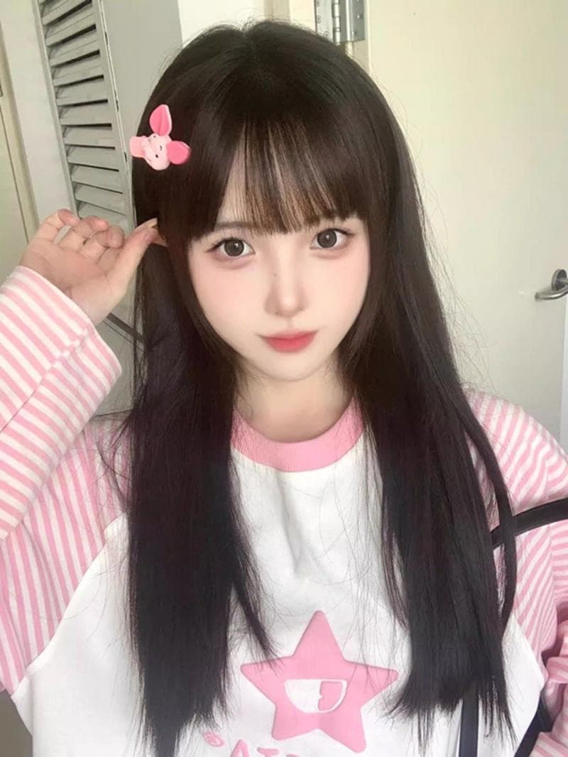 아메리칸 레트로 핑크색 삽입 어깨 긴팔 티셔츠 여성 2026 새로운 이른 봄 디자인 센스 작은 대중 얇은 스타일 루즈핏 맨위 상세 이미지 4