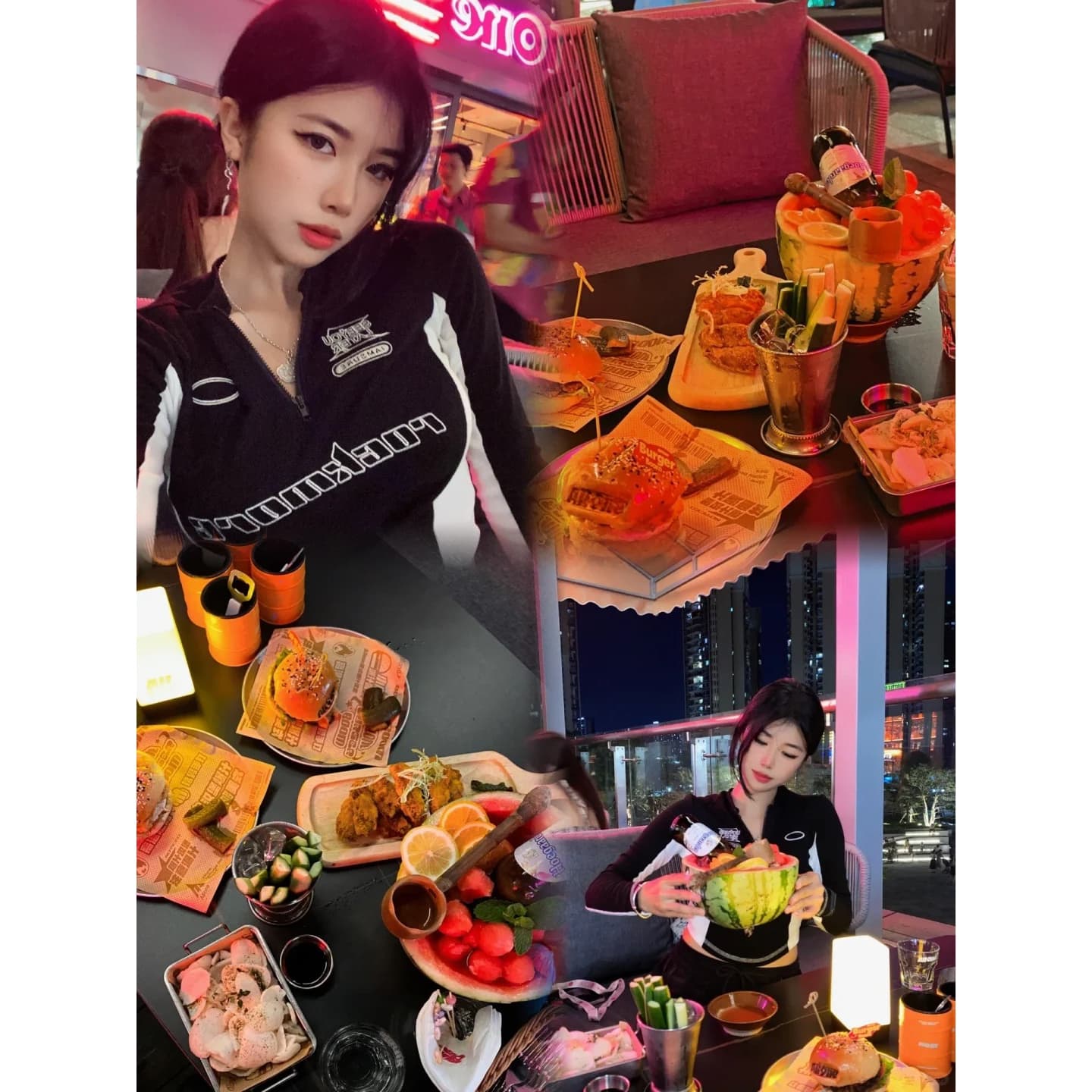 아메리칸 핫걸 몸매 가꾸기 재즈 댄스 긴팔 티셔츠 여성 봄 가을 이미지 4