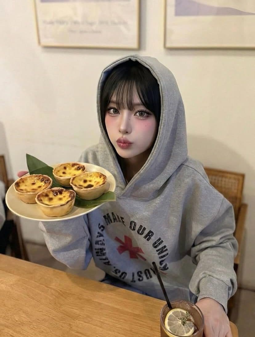 아메리칸 레트로 느슨함 센스 알파벳 프린트 후드 티 스웨터 여성 가을 겨울 루즈핏 높음 거리 작은 대중 다용도 느긋한 맨위 이미지 3