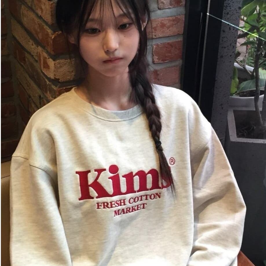 아메리칸 레트로 알파벳 프린트 라운드 넥 후드티 여성 가을 겨울 새로운 루즈핏 oversize 긴팔 느긋한 바람 재킷