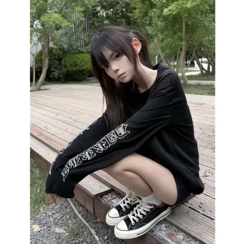 아메리칸 레트로 십자가 긴팔 자외선 차단 블라우스 여성 여름 느긋한 바람 루즈핏 눈꽃 면 얇은 맨위