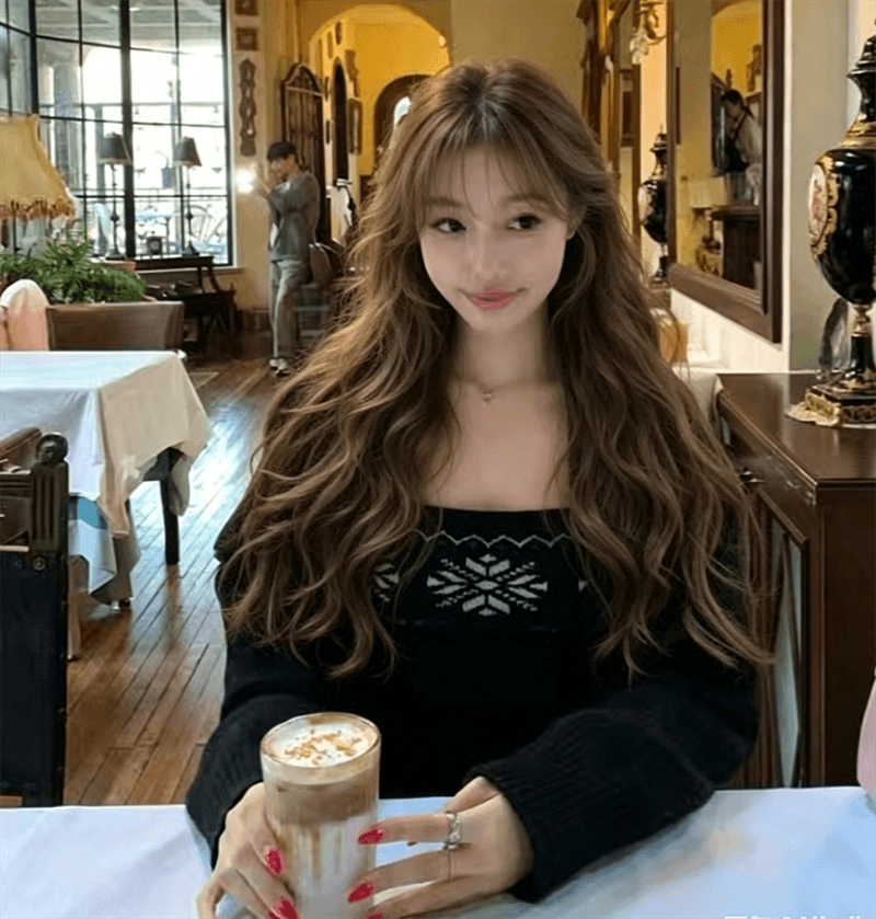 한 부서 분위기 센스 오프숄더 긴팔 니트 스웨터 여성 가을 겨울 새로운 느긋한 연령 감소 루즈핏 품격 리본 스웨터 이미지 4
