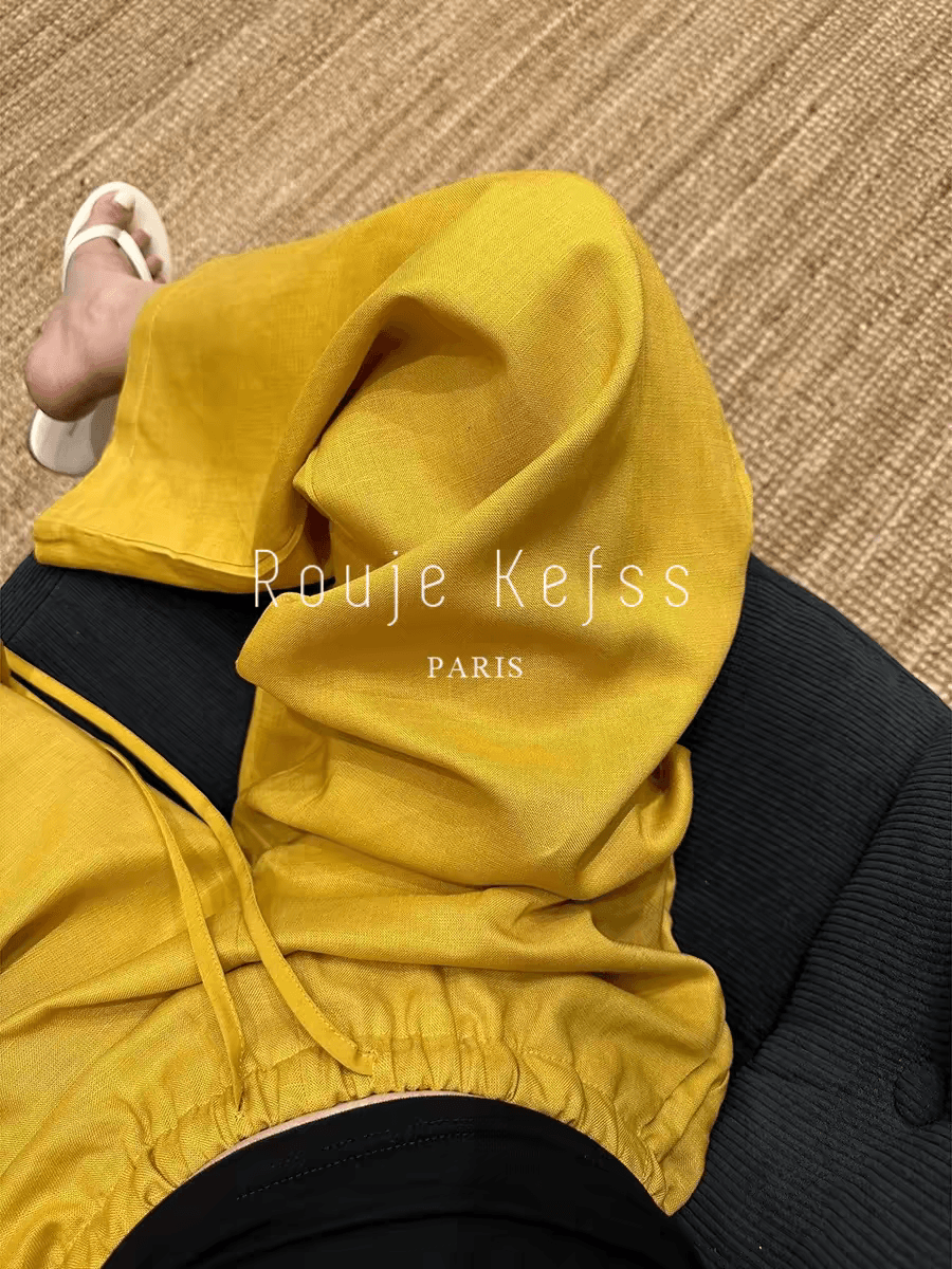 rouje kefss 프랑스식 오래된 돈 바람 주간 실크 아마 바지 아이들 여름 얇은 스타일 면 린넨 스트레이트 캐주얼 와이드 레그 팬츠 상세 이미지 4