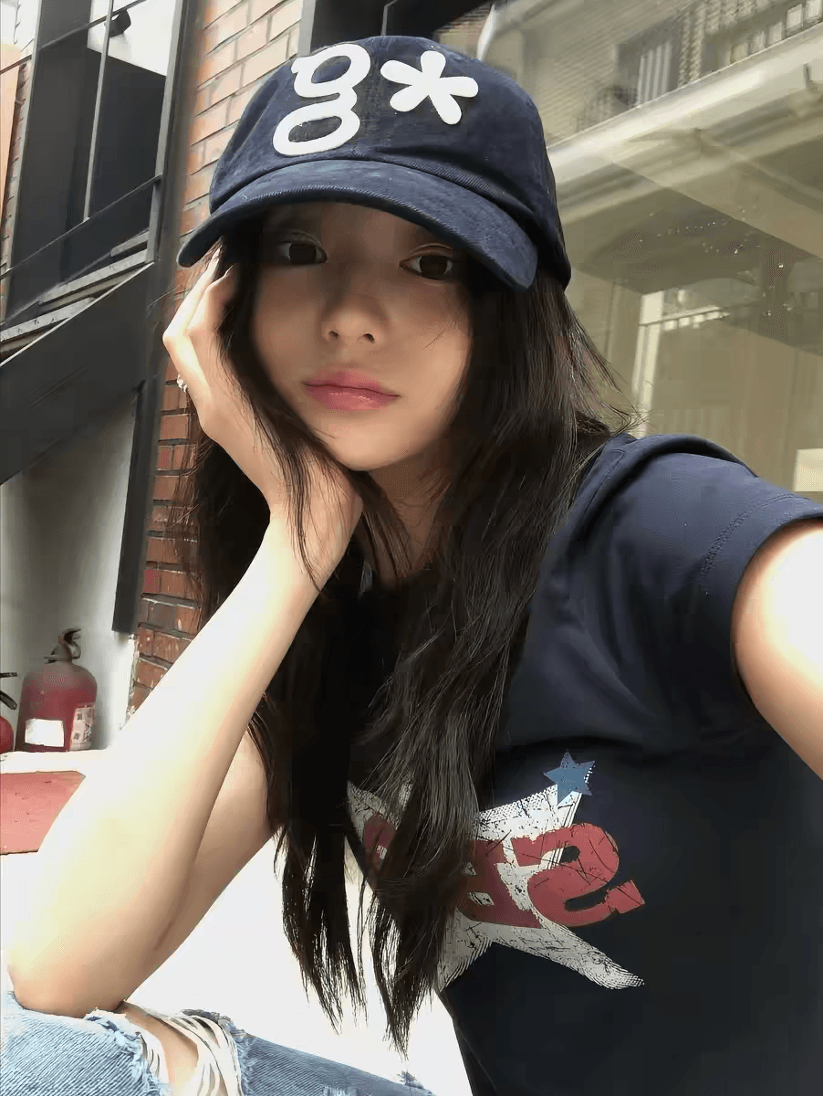 한국 ins 작은 대중 레트로 별 프린트 긍정적 인 어깨 쇼트 스타일 몸매 가꾸기 슬림해 보이는 순면 높음 폭탄 반팔 티셔츠 맨위 여성