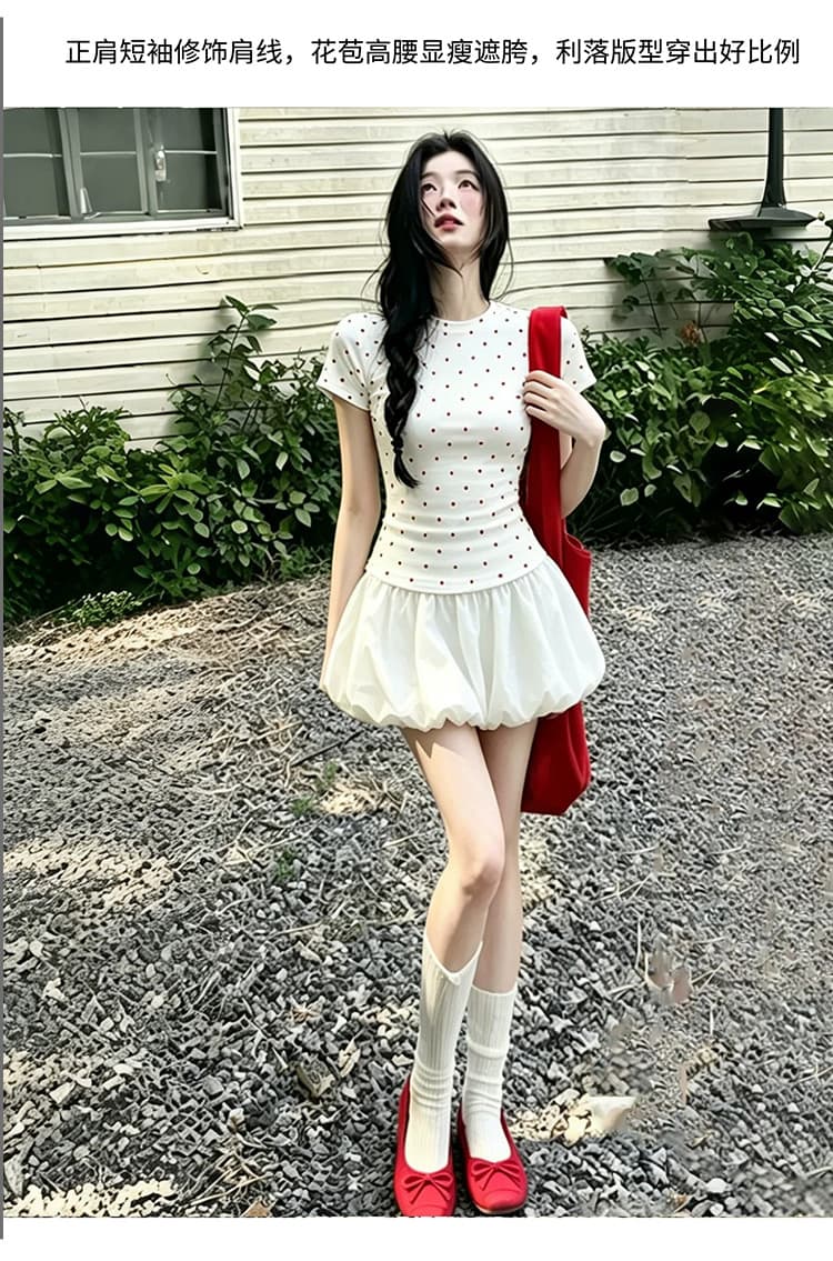 임산부 노출 방지 호박 꽃밭 치마 여름 여성 중간 허리 한 마디 꽃밭 미니 스커트 노출 방지 치마 출산 후 웨어러블 상세 이미지 9