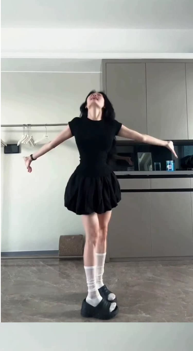 임산부 노출 방지 호박 꽃밭 치마 여름 여성 중간 허리 한 마디 꽃밭 미니 스커트 노출 방지 치마 출산 후 웨어러블 상세 이미지 15