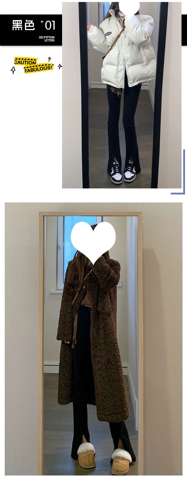 임산부 봄 가을 새로운 있음 주머니 높은 탄력성 트임 정장 바지 바지 캐주얼 바지 몸매 가꾸기 슬림해 보이는 나팔 바지 상세 이미지 8