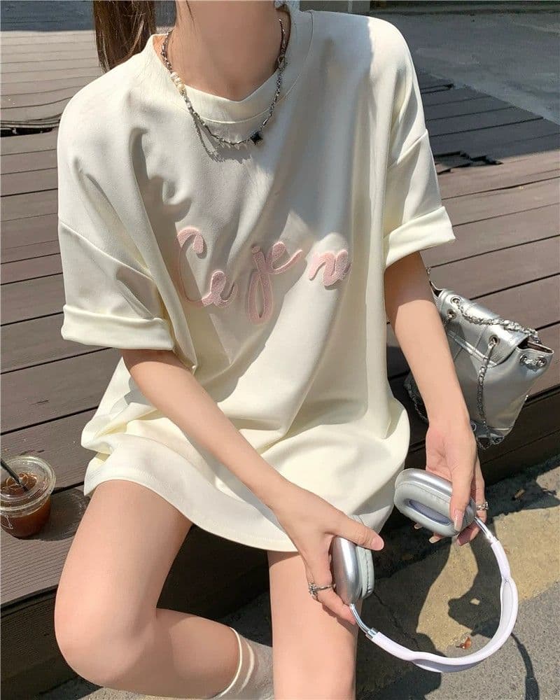 6535 물고기 규모 운동복 세트 여성 여름 루즈핏 한국 스타일 학생 반팔 반바지 투피스 세트 ins 상세 이미지 20