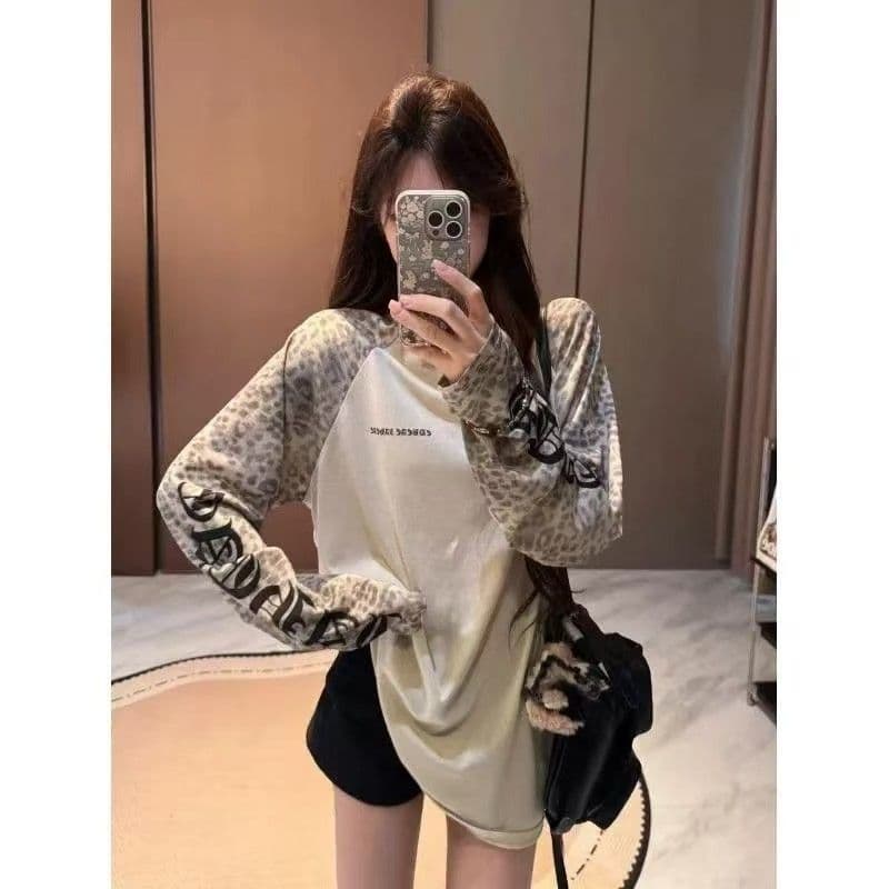 광저우 라이 경기 서울 눈꽃 얼음 차가운 면 165 그램 헝겊 차가운 미끄러짐 긴팔 자외선 차단 블라우스