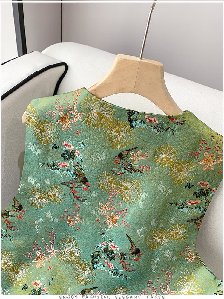 안녕하세요. 켜기 지점 새로운 중식 국풍 품격 중식 송 브로케이드 레트로 베스트 상세 이미지 15