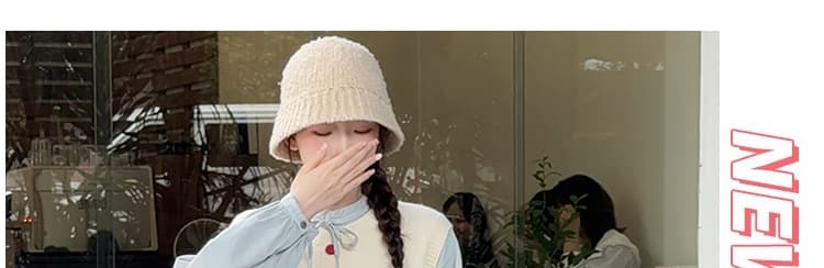 봄 드레스 한국 스타일 빅 사이즈 여성 의류 느긋한 바람 술 조끼 스커트 플리츠 레이스 업 셔츠 투피스 세트 상세 이미지 4