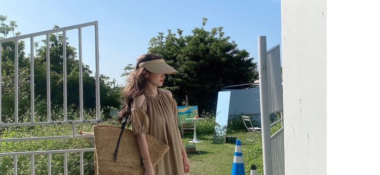 2026 여름 드레스 한국 스타일 루즈핏 오프숄더 프랑스식 품격 빅 사이즈 여성 의류 지방 mm 달콤함 드레스 m 4xl 200 kg 상세 이미지 99