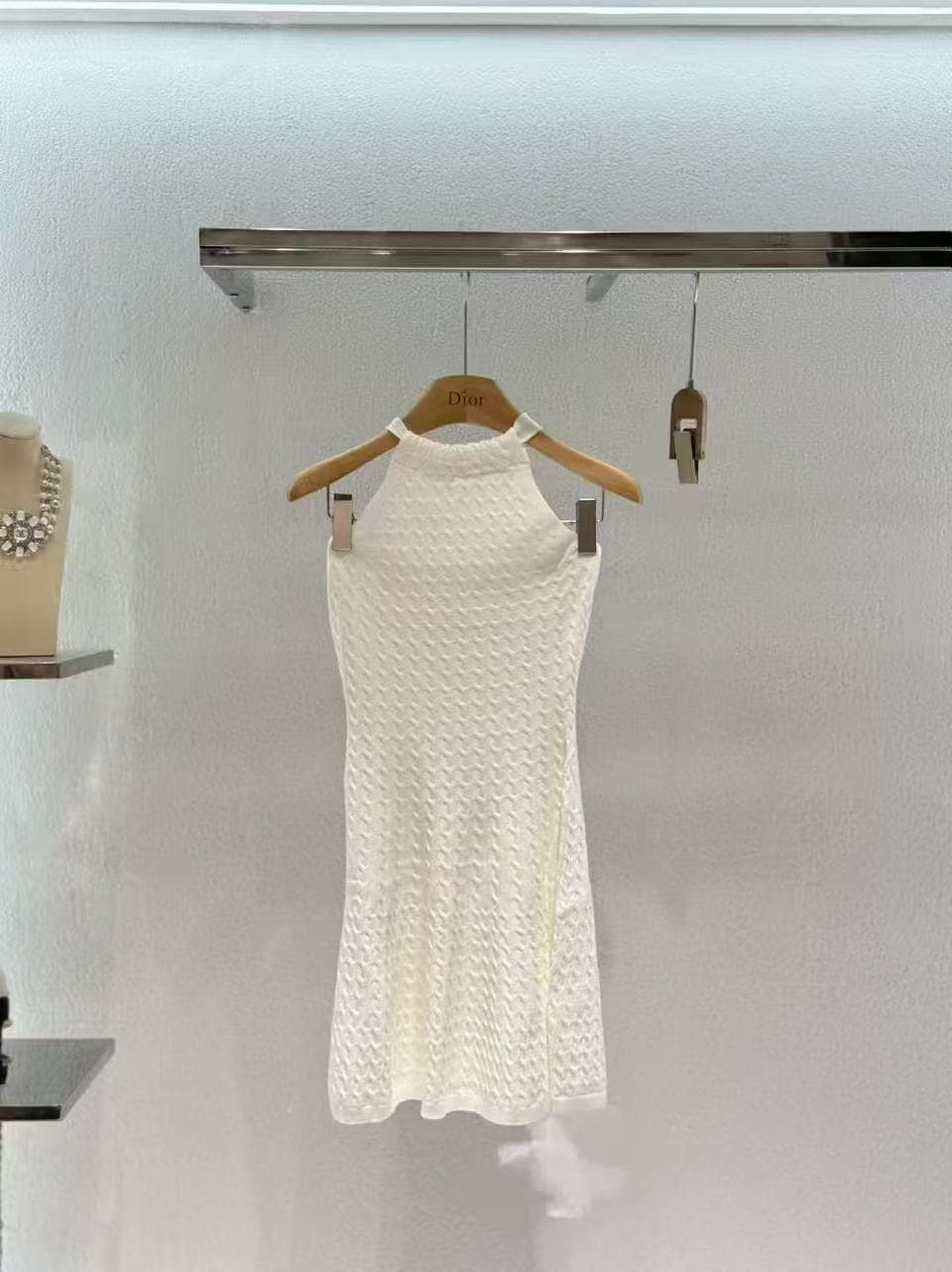 만약 언어 맞춤 사랑 여름 순수한 욕망 품격 섹시함 슬림해 보이는 몸매 가꾸기 치마 트위스트 꽃 행침 목 레이스업 드레스 상세 이미지 2