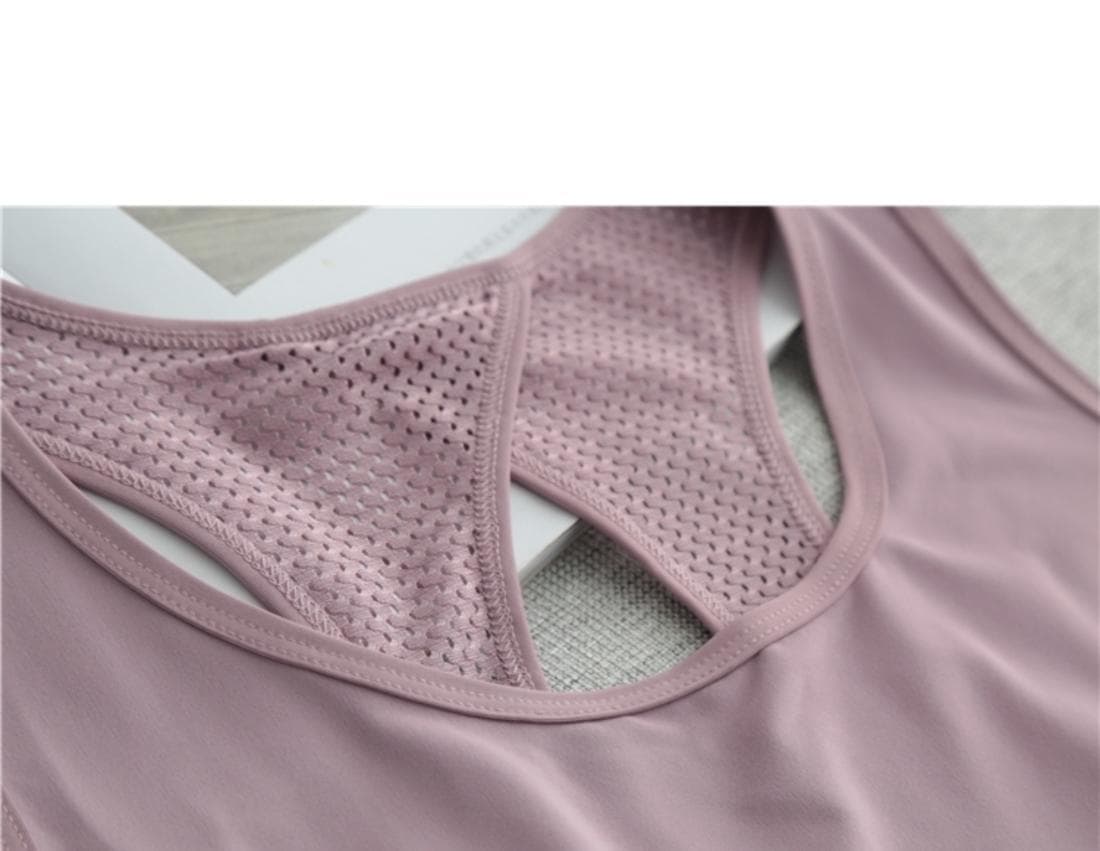 섹시함 메쉬 백리스 얇은 스타일 통기성 어깨 루즈핏 다용도 캐미솔 상세 이미지 16
