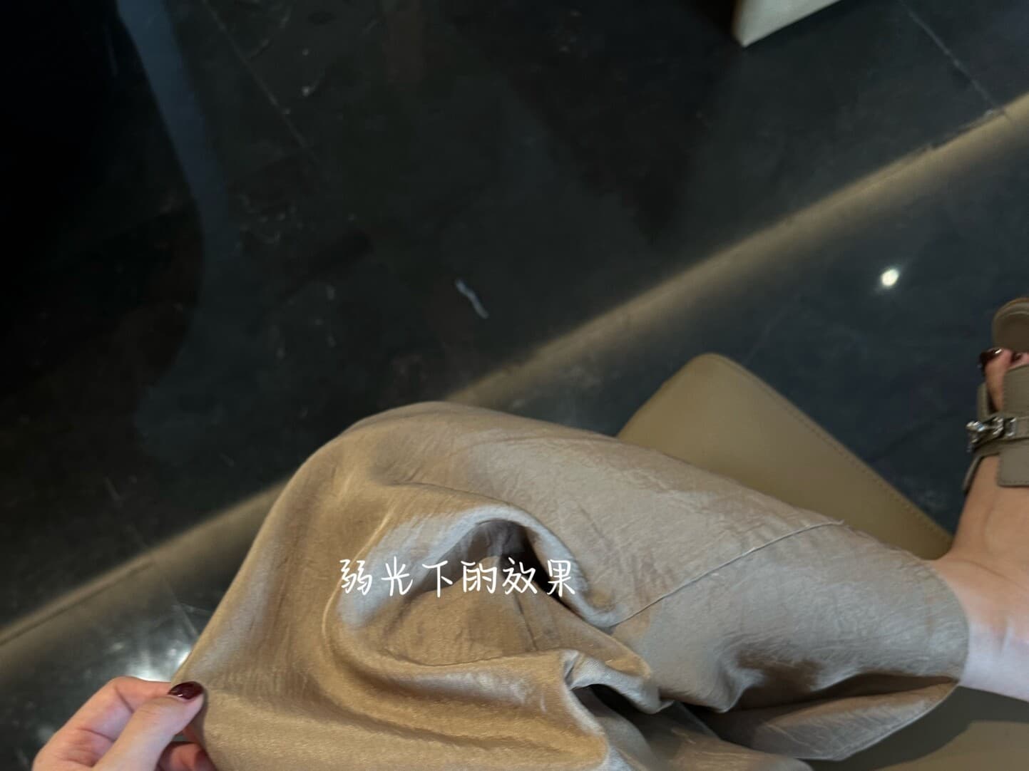 차가운 와이드 레그 팬츠 여름 섹션 캐주얼 얇은 스타일 루즈핏 느긋한 운동 긴 바지 상세 이미지 8