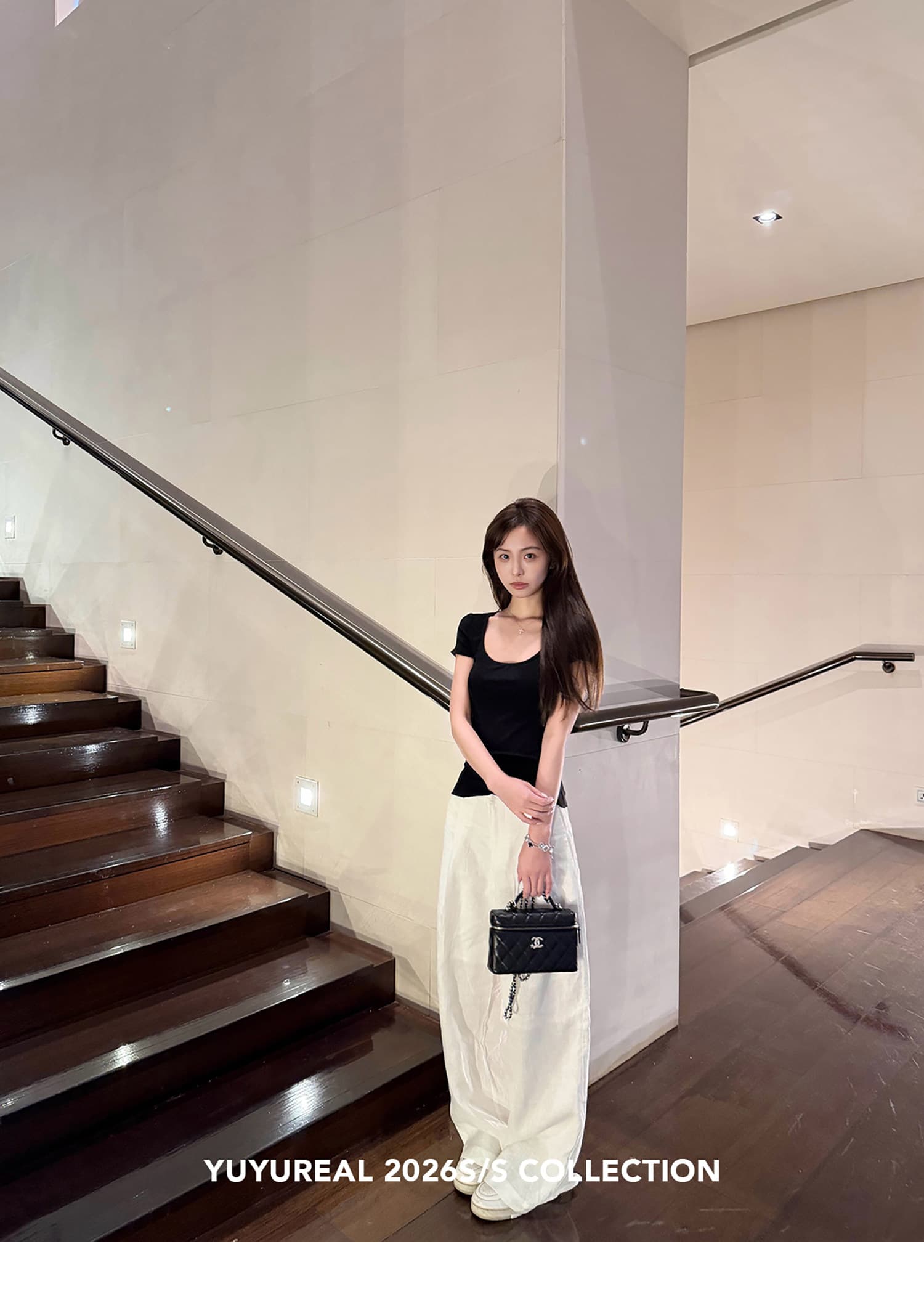 전체 아마 여름 에어컨 화이트 핑크색 캐주얼 바지 도루 센스 넓은 다리 면 린넨 바지 상세 이미지 25