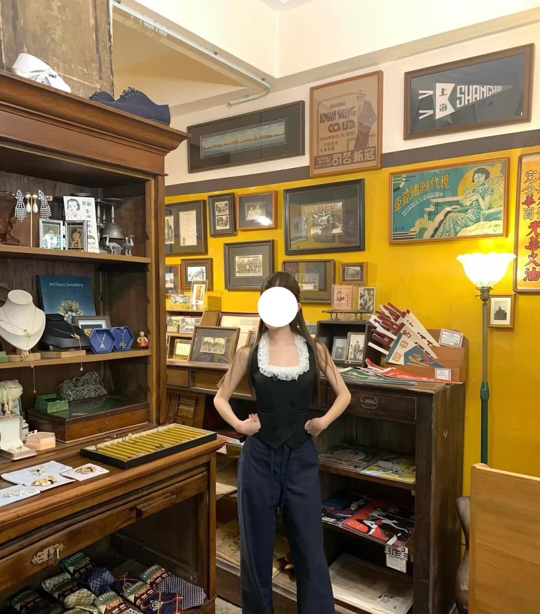 화이트 아마 와이드 레깅스 바지 2026 여름 얇은 스타일 도루 가을 센스 루즈핏 캐주얼 슬림해 보이는 스트레이트 면 린넨 롱 바지 상세 이미지 16