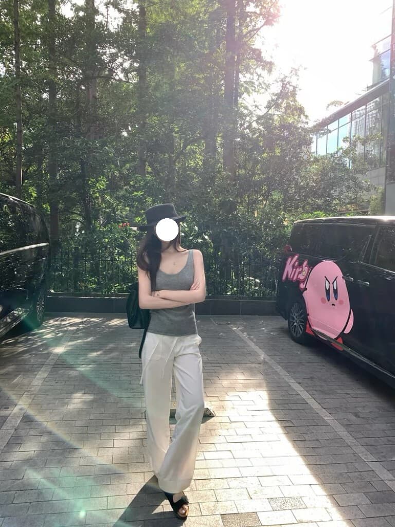 화이트 아마 와이드 레깅스 바지 2026 여름 얇은 스타일 도루 가을 센스 루즈핏 캐주얼 슬림해 보이는 스트레이트 면 린넨 롱 바지 상세 이미지 37
