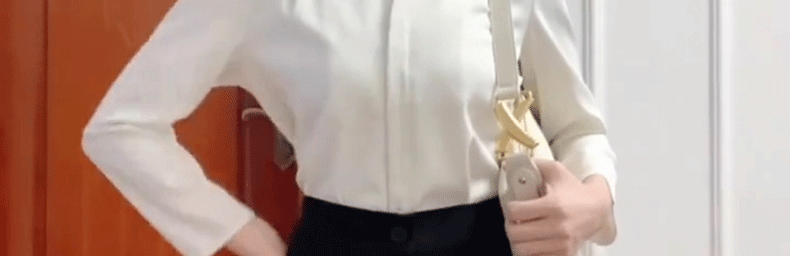 프랑스식 V넥 고급 센스 쉬폰 여성 셔츠 2026 새로운 이른 가을 경력 출퇴근 셔츠 긴팔 품격 맨위 상세 이미지 68