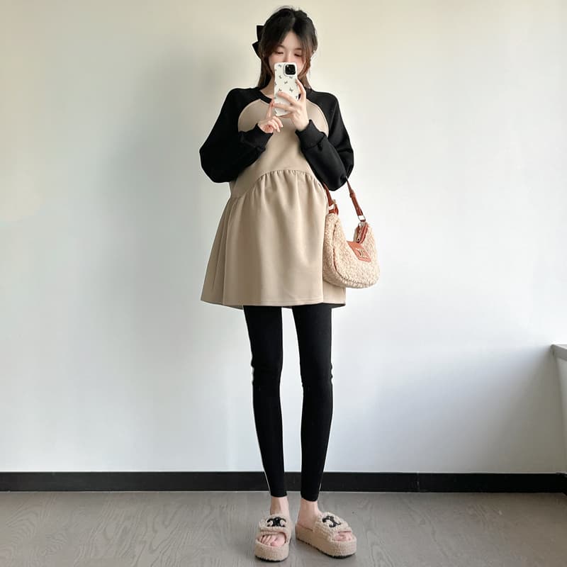 출산 착용 봄 가을 맨위 있음 xian 물품 이미지 3