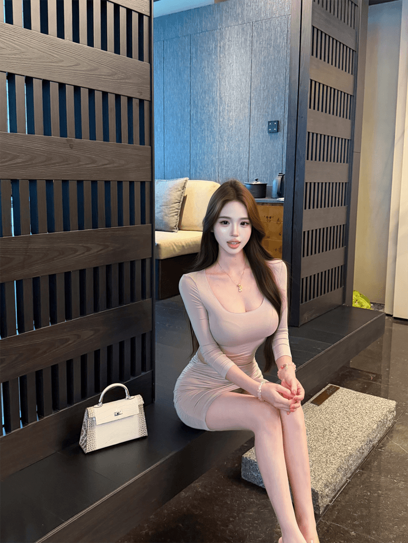 실사 진짜 원자가 밴드 인사이드 바지 주름 반신 스커트 u 칼라 7부 소매 맨위 세트 여성 여름 상세 이미지 17