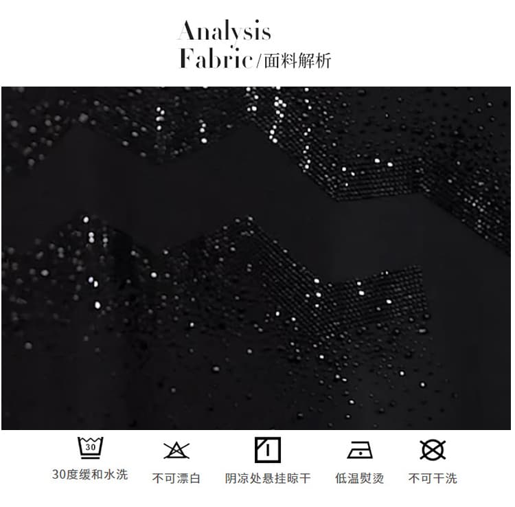 실사 빅 사이즈 드레스 2026 여름 새로운 패션 표지 고기 루즈핏 대 에디션 핫픽스 드레스 상세 이미지 11