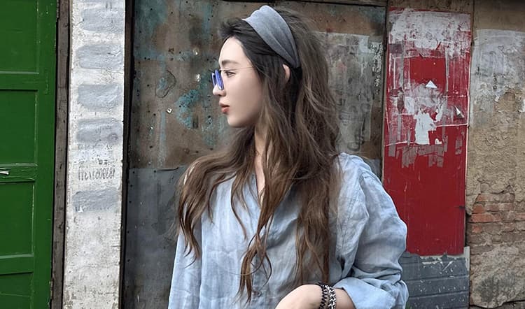 지금 봄 한 부서 미니멀리즘 품격 루즈핏 셔츠 면 린넨 캐주얼 긴 바지 세트 여성 상세 이미지 25