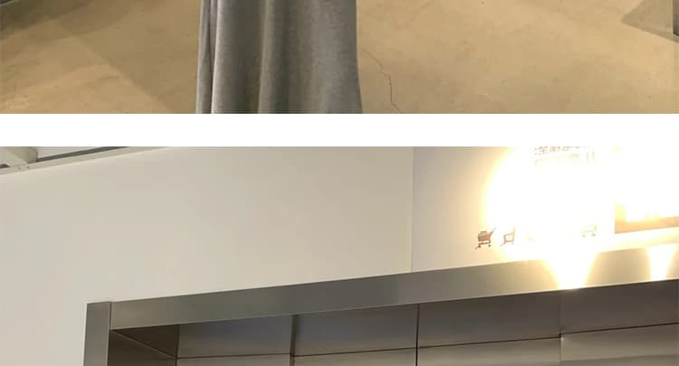 지금 이른 봄 새로운 임산부 느긋한 바람 스트라이프 오픈 가디건 조끼 반신 스커트 세 조각 여성 세트 상세 이미지 23