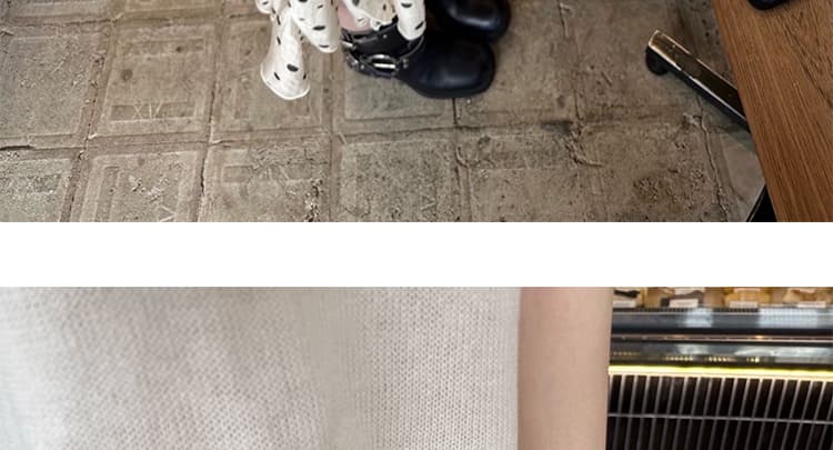 지금 임산부 한 부서 폭발 도트 무늬 디자인 센스 쉬폰 복부 지지 반신 치마 상세 이미지 24