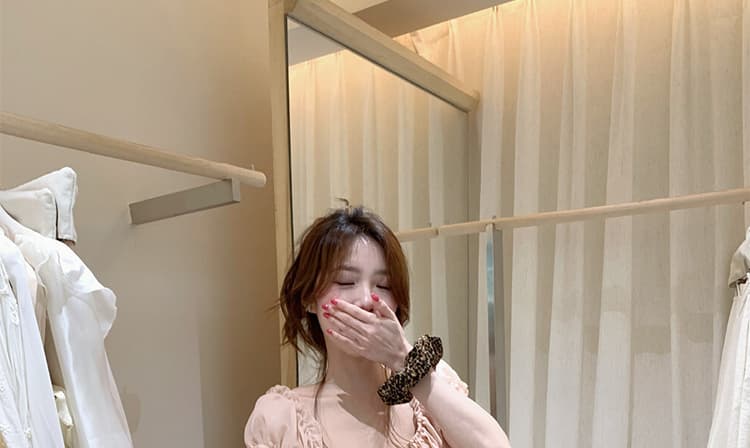 새로운 임산부 달콤함 무거운 작업 한 부서 디스플레이 화이트 한 부서 레이스 여성 셔츠 상세 이미지 19