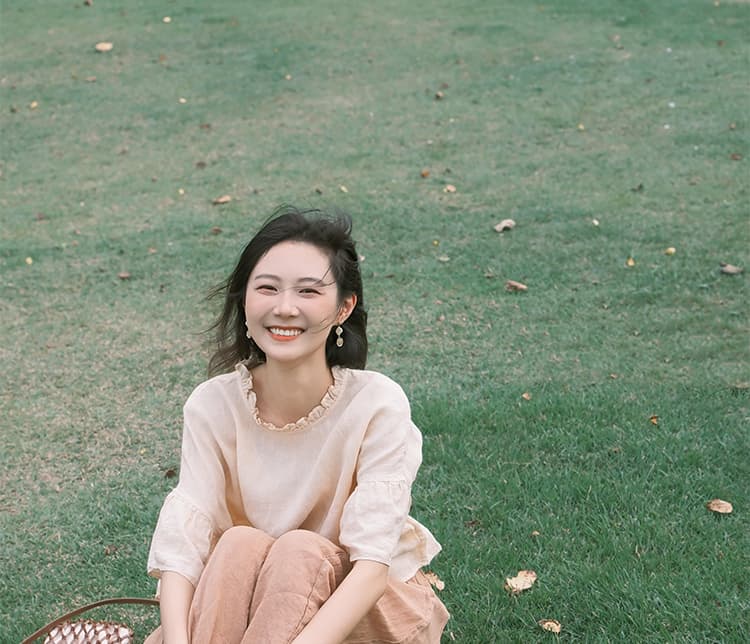 지금 한 부서 연령 감소 인형 셔츠 맨위 모통이 칼 바지 세트 여성 상세 이미지 39